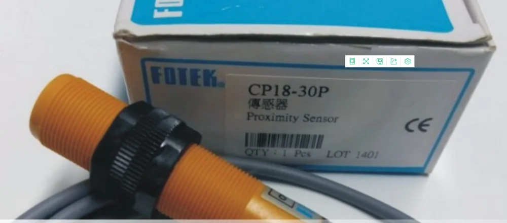 

Taiwan Yangming FOTEK Capacitive Proximity Switch CP18-30P