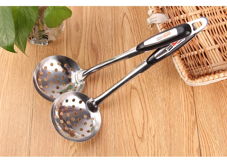 Stainless Steel Spatula Spoon Colander Lou Chan 4 Pieces In A Set Kitchen Supplies Wandering Peddler Stall Supply Of Goods Hot S