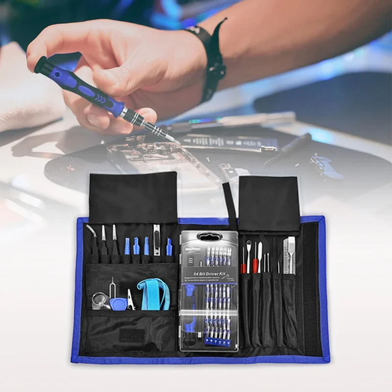 

81PCS Universal Screwdrivers Repair Tools Set With 54 Bits For IPad For IPhone For Tablet For Laptop For PC For Smart Phone