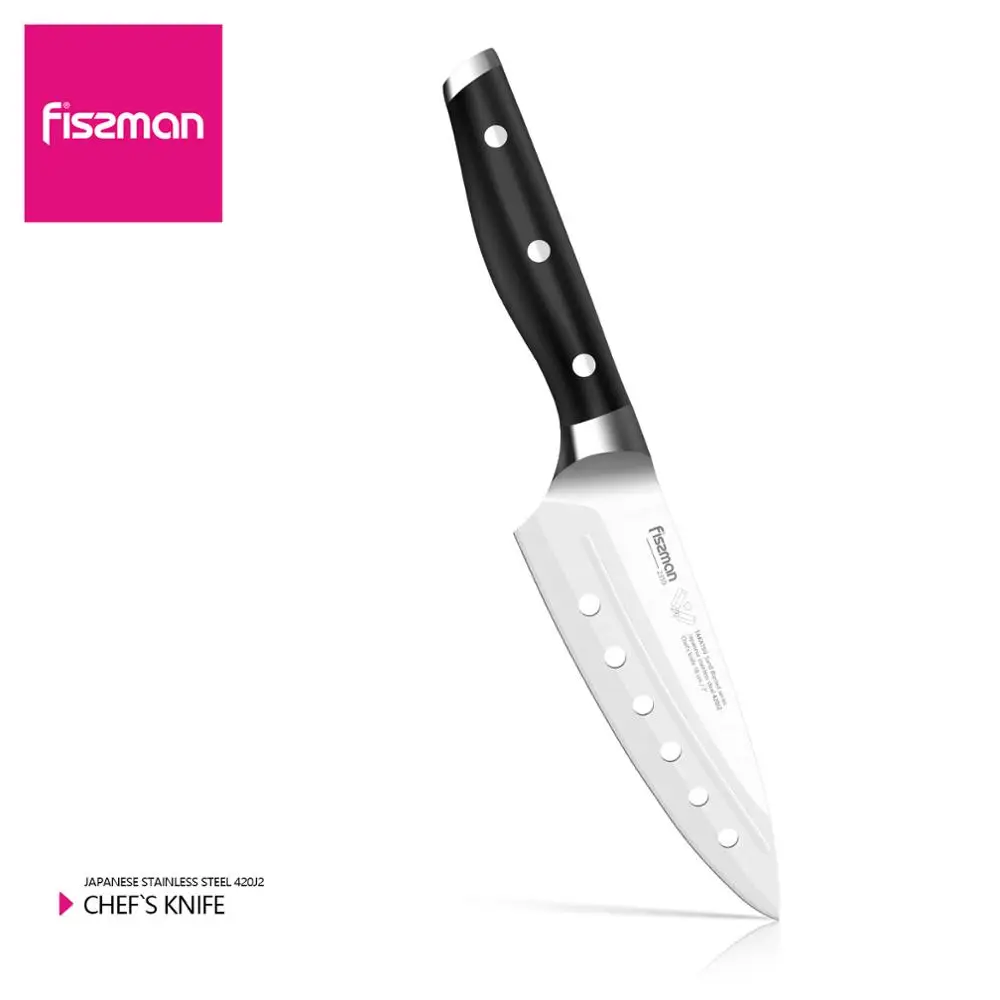 Fissman 7 дюймовый нож шеф повара Takatsu серии японские 420 кухонные ножи из нержавеющей