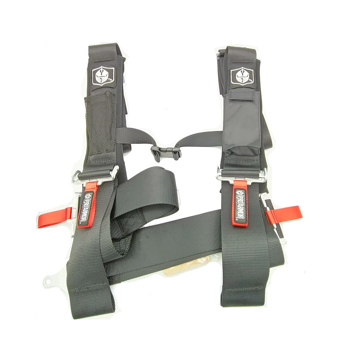 Pro Armor par cinturones de seguridad negros, arnés de 4 puntos 2 ", RZR XP Turbo CanAm X3 UTV|Partes y accesorios de todoterrenos| - AliExpress