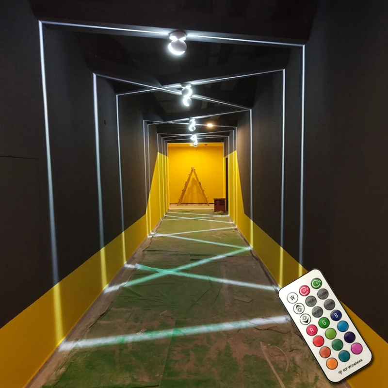 Corridor Channel Line Light Door Frame Ray LED RGB Dimmable Wall Ktv Aisle Decorative Lighting Window | Освещение