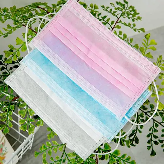 

Hot sale ! 10 pcs three-layer disposable mask breathable, non-woven, dust, haze, health protection and labor protection mask