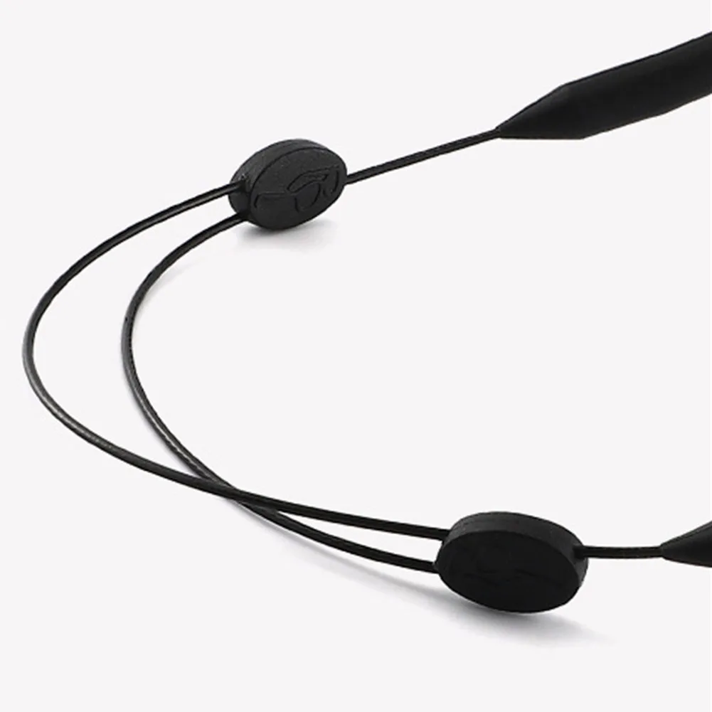 Elastic Silicone Eyeglasses Straps Sunglasses Chain Sports Anti-Slip String Glasses Ropes Band Cord Holder 25cm