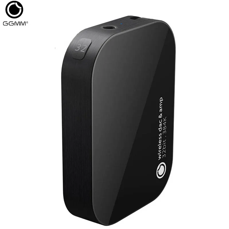  GGMM A2 Wireless Headphone Amplifier Portable Mini HiFi Audio Bluetooth AMP 3.5mm Audio Receiver wi