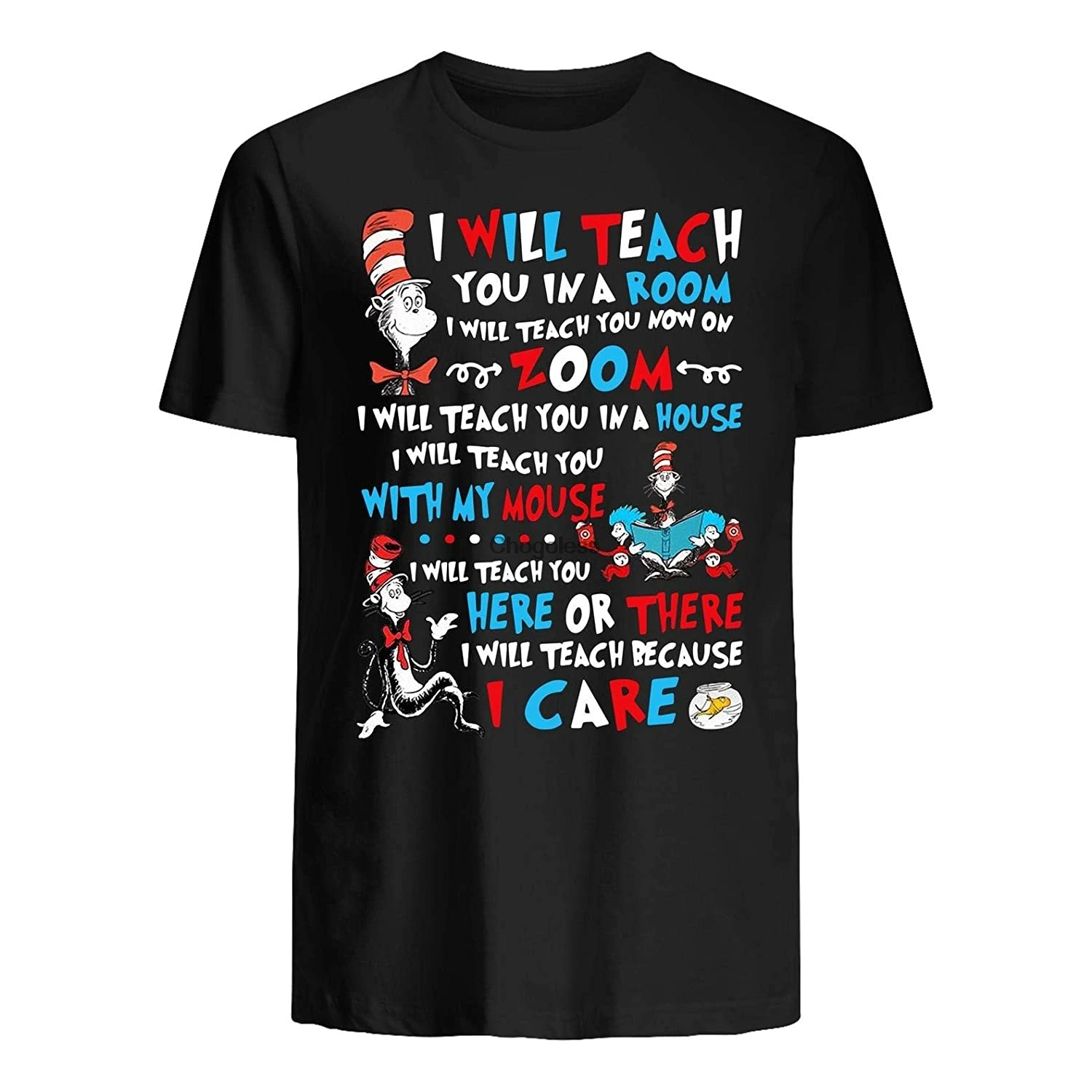 Dr Seuss Teacher Shirt I Will Teach You 