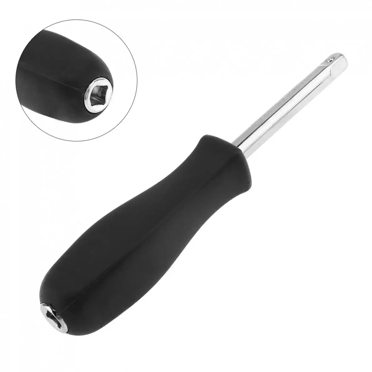 1/4 inch 150MM small square rod dual-purpose rotary handle automatic repair tool with 6.3MM tail hole | Инструменты