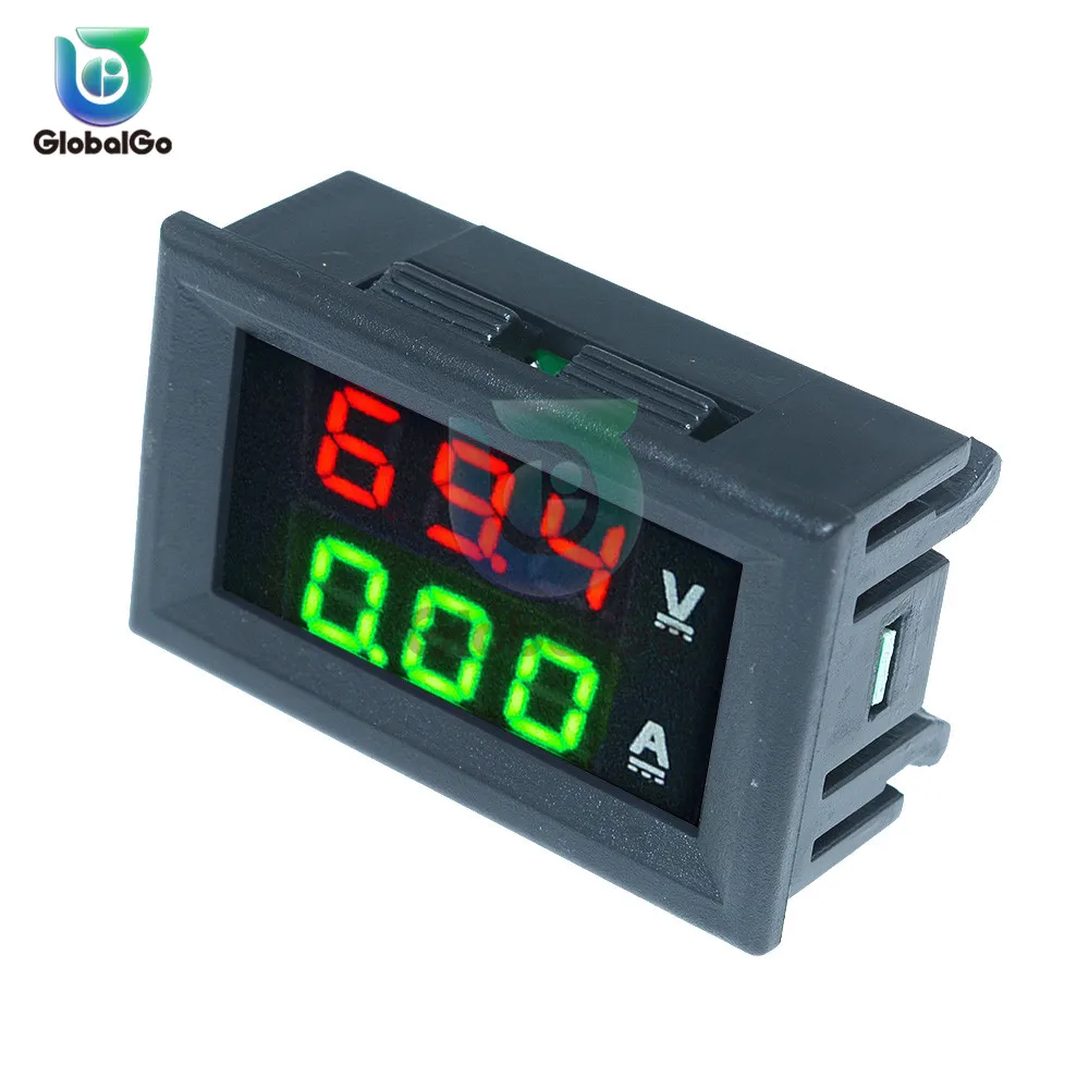 10pcs Mini Digital voltmètre DEL panelmeter 3 Câble Plage de mesure DC 0 100 V, 