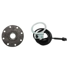 PAS – capteur de pédalier Assistant, 8 pièces de rechange pour vélo électrique, couleur noire, facile à installer
