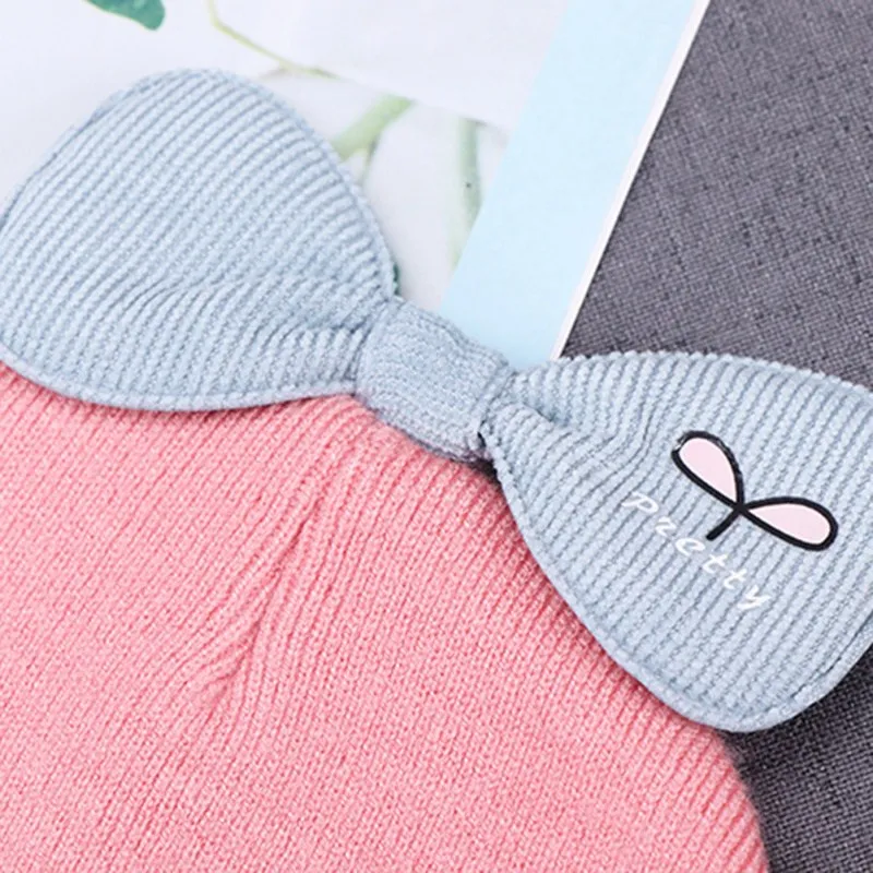 Newborn Baby Hats Fashion Children Hat For Girls Winter Baby Hat For Boys Hats Warm Knitted Baby Cap For Girls Cap