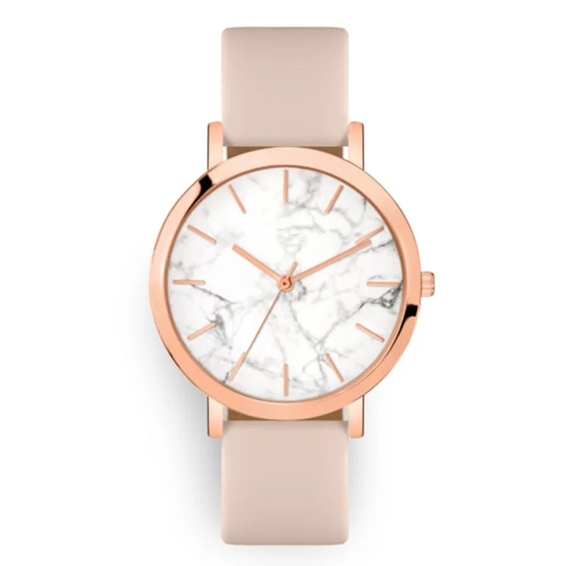 

New Arrive Creative Marble Fashion Women Watch Women Quartz Wristwatch Simple Lady Watch Clock Female Horloges Saat Hour Relogio
