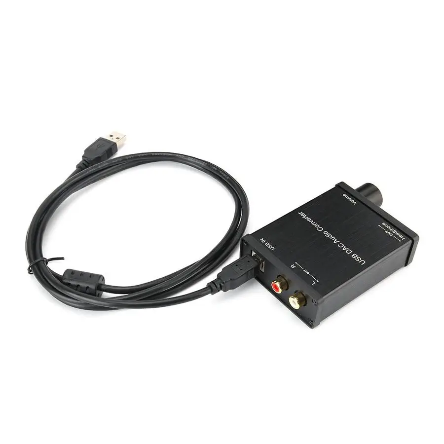 GV 022 USB звуковая карта Plug and Play DAC аудио конвертер адаптер для настольного ноутбука