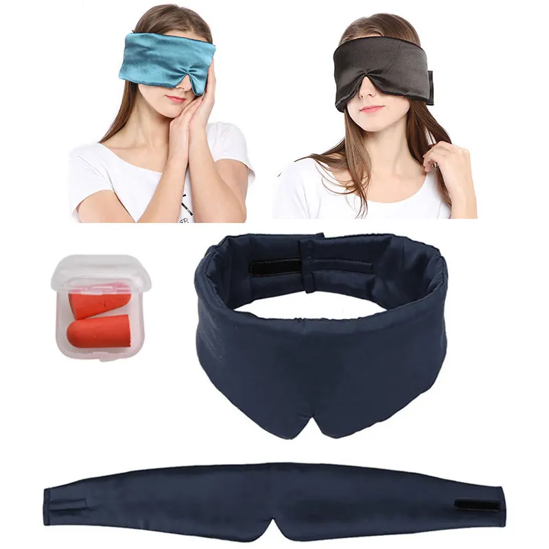 Blocking Light Sleeping Eye Mask Soft Padded Travel Shade Cover Rest
