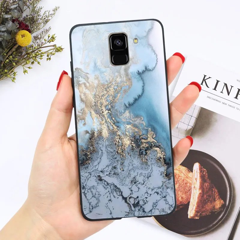 Для samsung Galaxy A5 A6 A7 A8 плюс для задней панели телефона для samsung A6 A8 плюс чехол бампер - Цвет: X29
