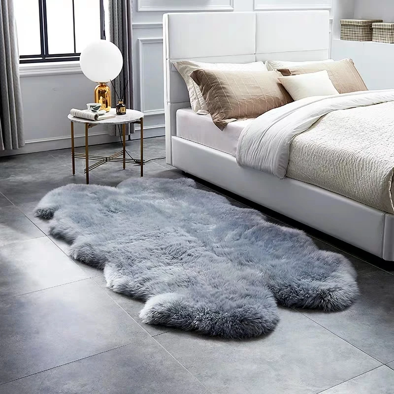 Коврик из овчины Quarto 4 фута х 6 футов оригинальный новой Zealand в кремовом цвете