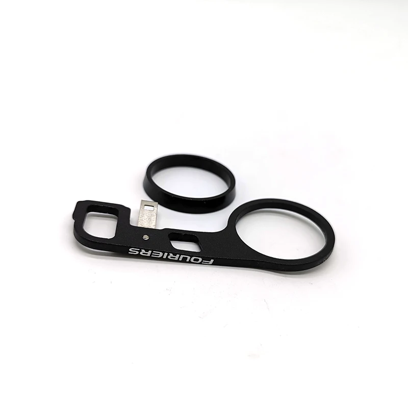 6 degrees 42mm Black Fouriers HA-S018-DI2 Bike DI2 Battery Box Mount Holder For SHIMANO DI2 Junction adapter Bicycle Parts - Цвет: 6 degrees 42mm Black
