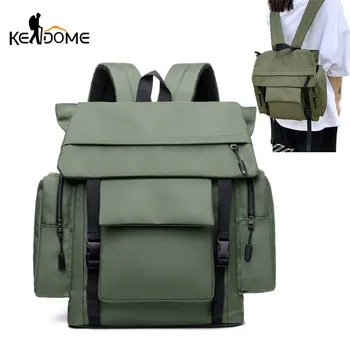 

Large-Capacity Nylon Backpack Outdoor Simple Travel Camping Climbing Hiking Bag Casual Soft Shoulder Student SchoolBag X353D