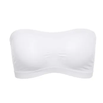 

1pc Lace Women Bra Sexy Brassiere Strapless Stretch Boob Tube Tops Sexy Prevent Wrapped Chest Without Padded Female Lingerie