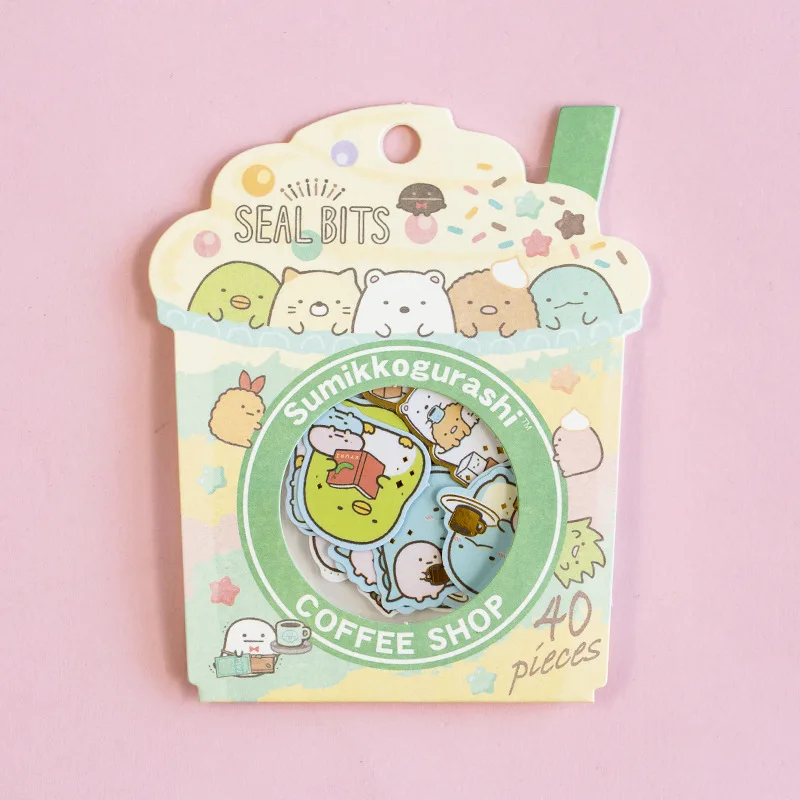 Rilakkuma и Kawaii Sumikko Gurashi Bullet Journal Декоративные Канцелярские наклейки Скрапбукинг DIY дневник альбом палка этикетка - Цвет: 01