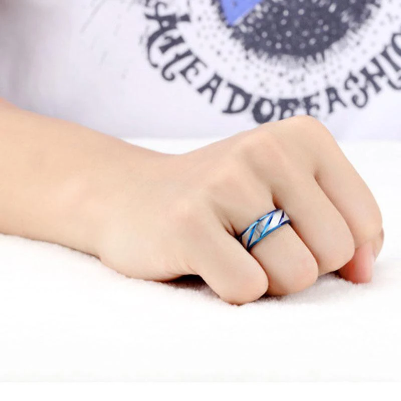 2021 Европейская и американская мода кольцо для похудения из нержавеющей стали