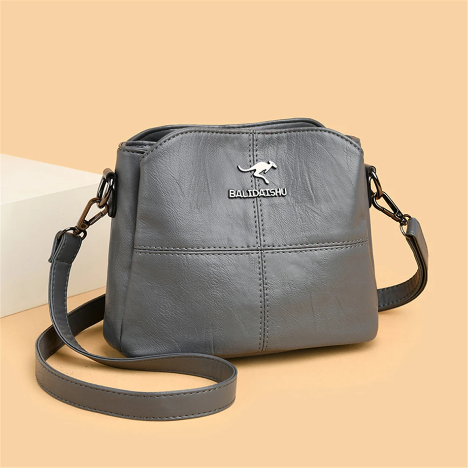 High Quality Soft PU Leather Shoulder Crossbody Bags for Women 2020 New Luxury Handbags Women Bags Designer Messenger Bag Sac