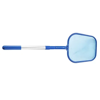 

Swimming Pool Cleaning Tool Pond Tub Leaf Skimmer Mesh Net with Telescopic Pole Pool Cleaning E2S