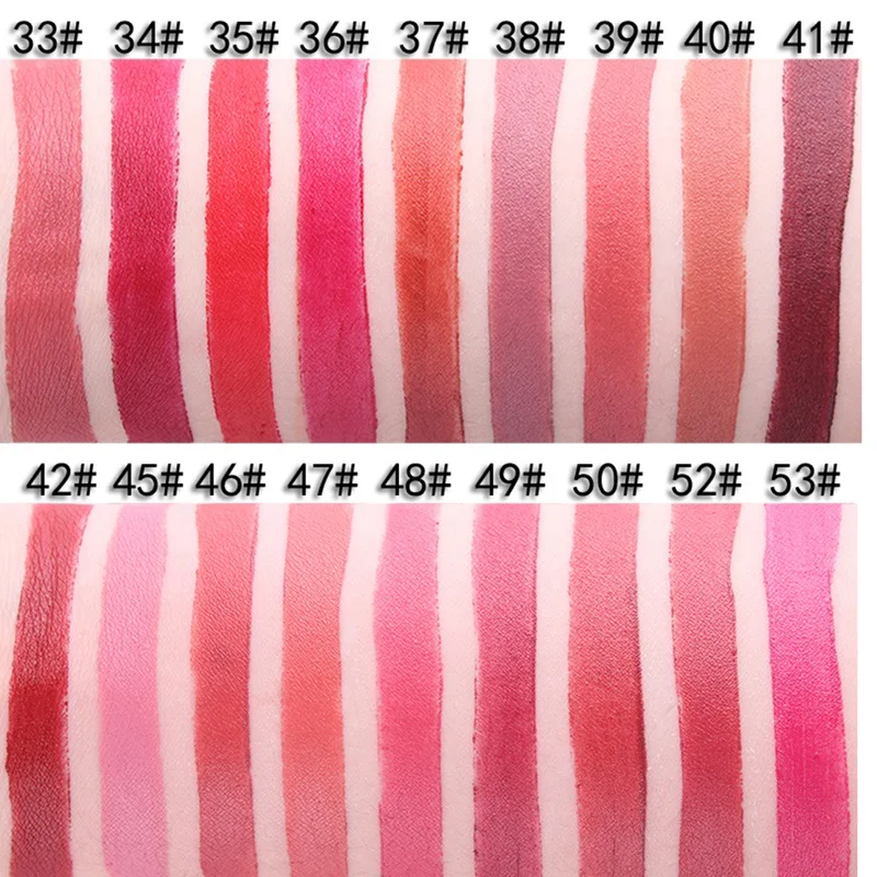 MISS ROSE 18 Colors Lipstick Matte Waterproof Velvet Lip Stick Sexy Red Brown Pigments Makeup Matte Lipsticks Beauty Lips TSLM1 MISS ROSE 18 Colors Lipstick Matte Waterproof Velvet Lip Stick Sexy Red Brown Pigments Makeup Matte Lipsticks Beauty Lips TSLM1