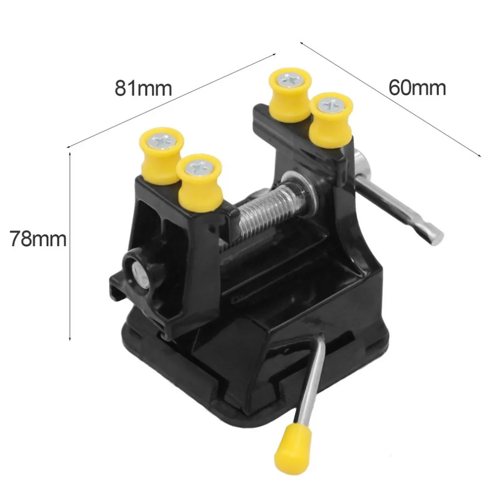 Strong Suction Cup Base Carving Table Bench Vise Mini DIY Metal Home Tools Space-Saving Press Clamp Carving Fixture Vise