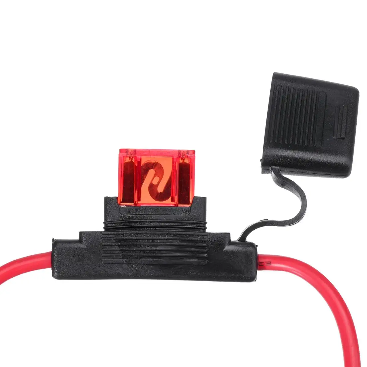 8AWG автомобиль всепогодный встроенное лезвие держатель предохранителя коробка Maxi 50AMP 8B& S провода+ 50A предохранитель комплект