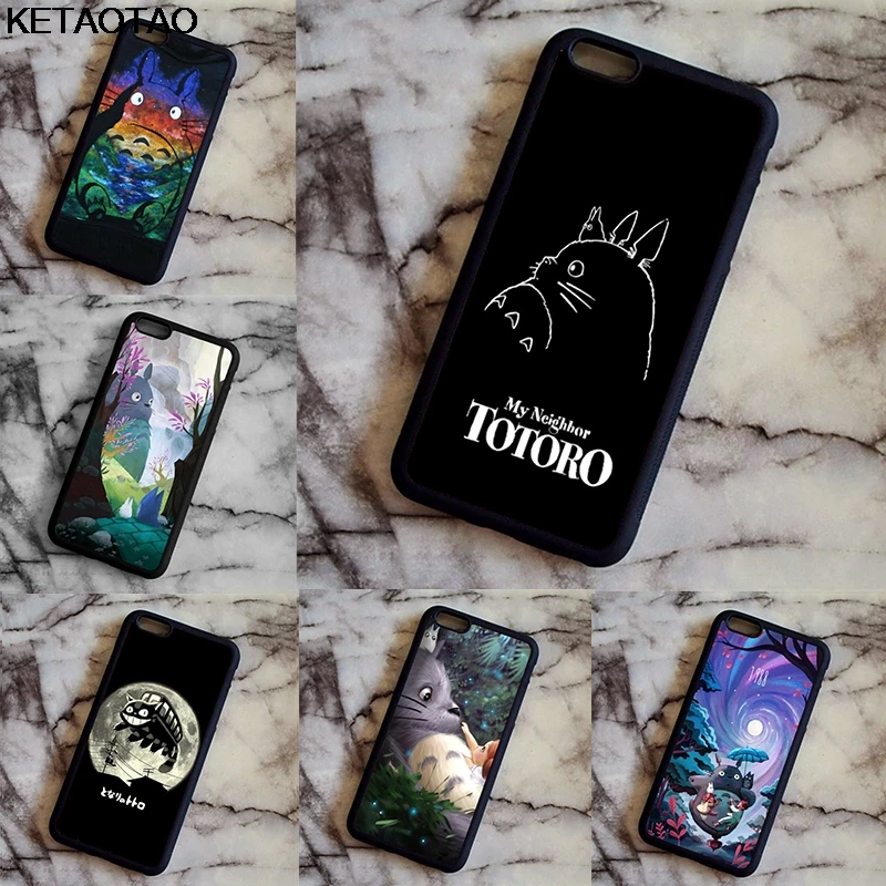 Чехол KETAOTAO с рисунком «Мой сосед Тоторо» для samsung galaxy S4, S5, S6, S7, S8, S9, S10 edge, Note, мягкий чехол из ТПУ, резины, силикона