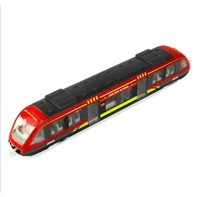 Simulation Alloy Metal High Speed Rail Diecast Train Toy Model Educational Toys Boys Children  Train Alloy Model Toys Gift 2