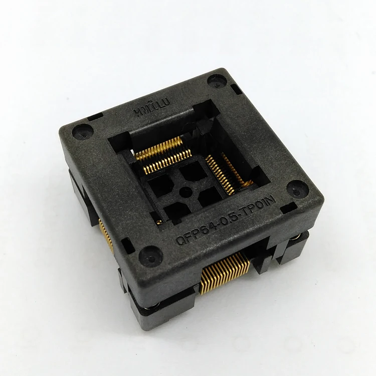 QFP64 IC тест и сжигание розетки OTQ-64-0.5-01 LQFP64 TQFP64 пресс тест сиденья 0,5 расстояние
