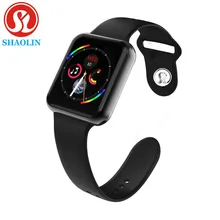 Умные часы серии 4 Smartwatch для Apple iOS iPhone Android наручные часы Спортивные Bluetooth Браслет фитнес-трекер(красная кнопка