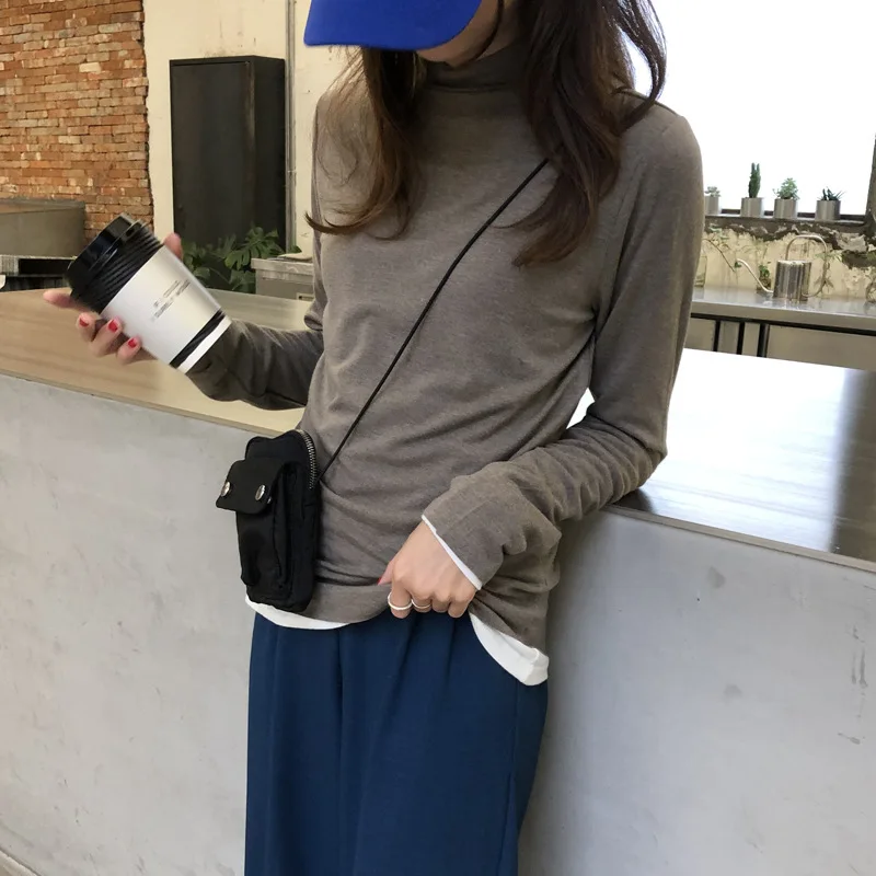 Tanie Tour concert Kpop men and women long sleeved T shirt bottoming shirt autumn and winter Casual Thin