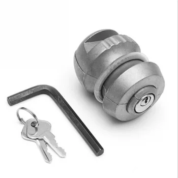 

Hot sale 1pcs Trailer Parts Hitch Lock Ball Lock Universal Coupling Tow Caravan Zinc Alloy 50*65.5mm