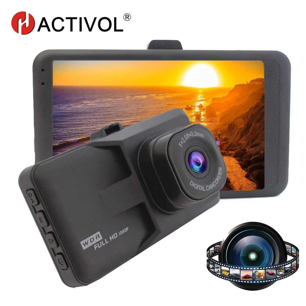 

Full HD 1080P Car DVR Camera 140 Degree Dashcam Video Registrars for Cars Night Vision Dash Cam Rear view Camera Video Recorder