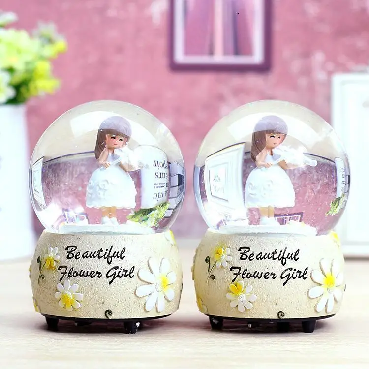 Музыкальная музыкальная шкатулка Carillon Scatole Musicali Muziekdoos Snow Globe Caja De Musica Carousel Boite A Musique Music Box
