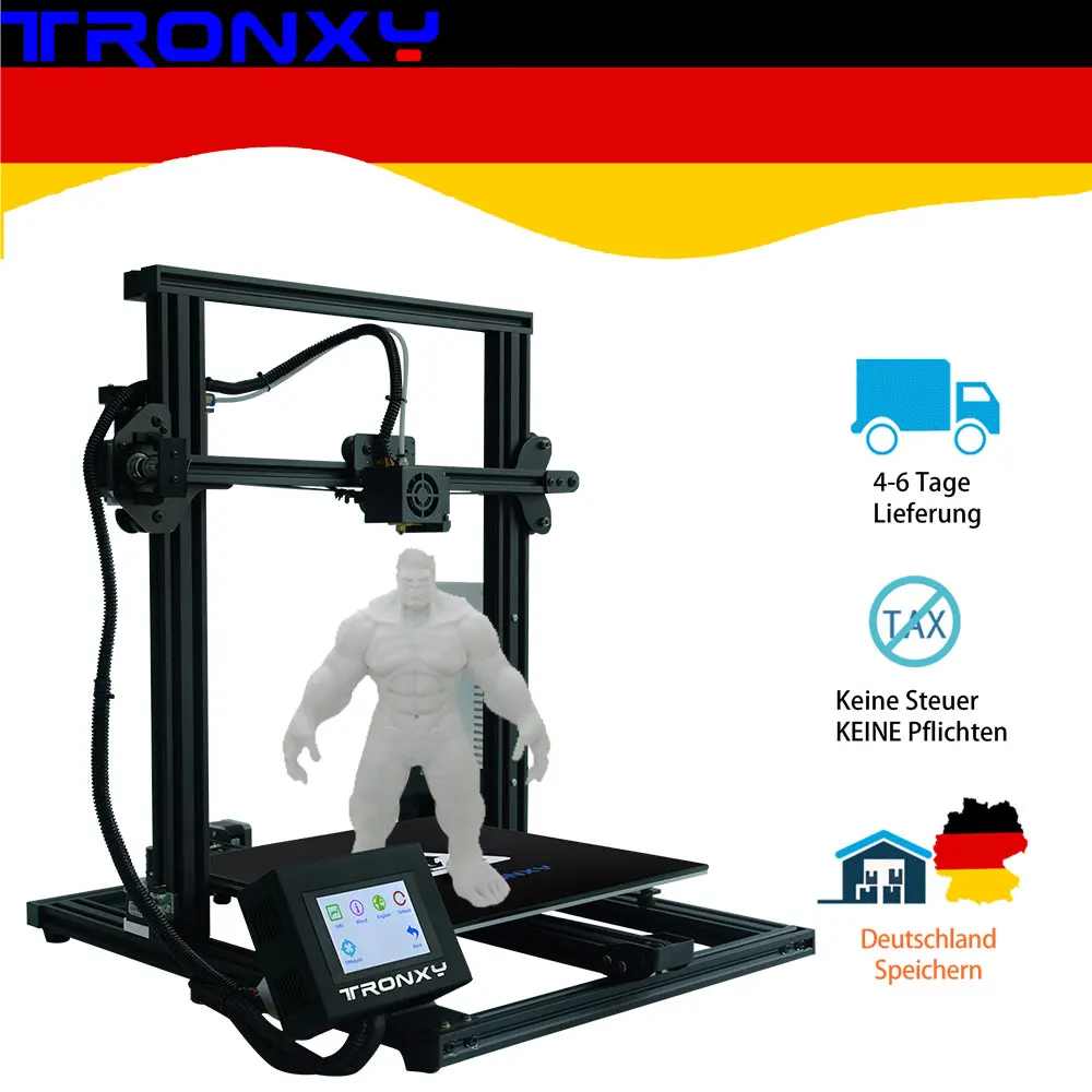 Best TRONXY 3D Printer XY 3 Build Plate Resume Power Failure Printing DIY KIT printer 3D UpgradCmagnet