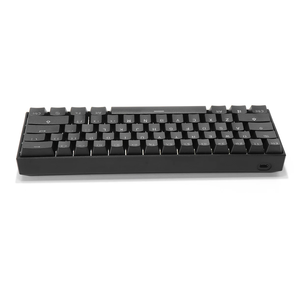 Anne Pro 2 bluetooth 4,0 60% механическая клавиатура с беспроводной подсветкой Gateron MX переключатели Мини Портативная игровая клавиатура