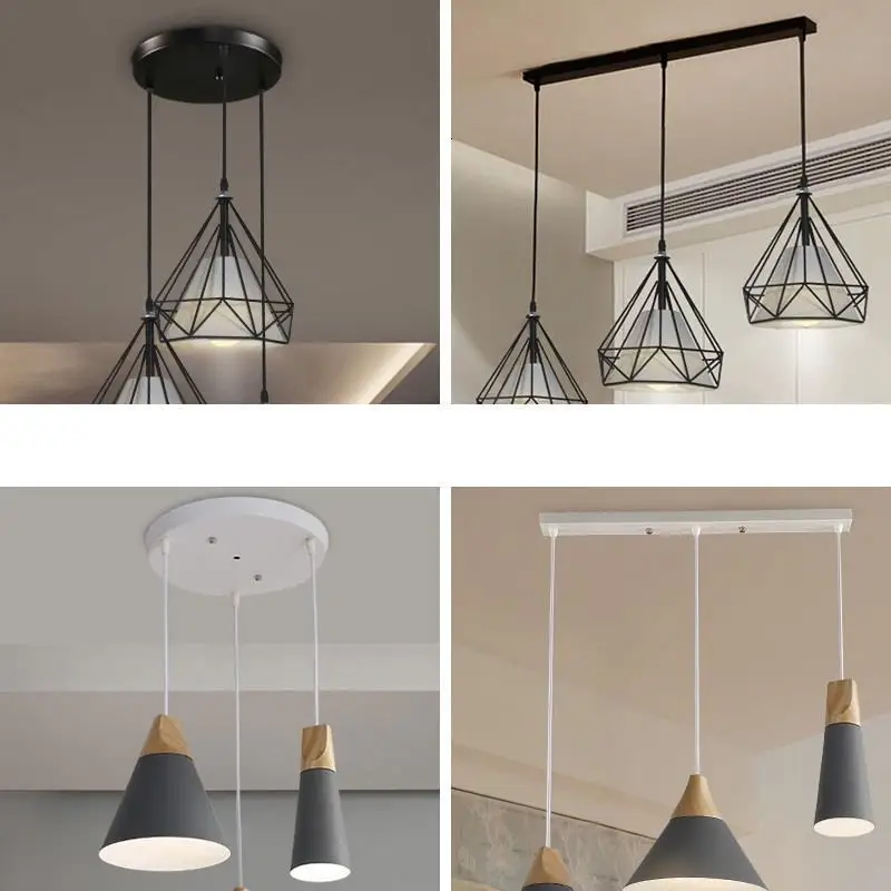 Телесный обеденный блеск E Pendente Para Sala De Jantar Led Suspendu Лофт Lampen современный подвесной светильник