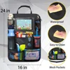 One Piece Quality Car Backseat Organizer with Touch Screen Tablet Holder + 9 Storage Pockets Kick Mats Car Seat Back Protectors ► Photo 2/6