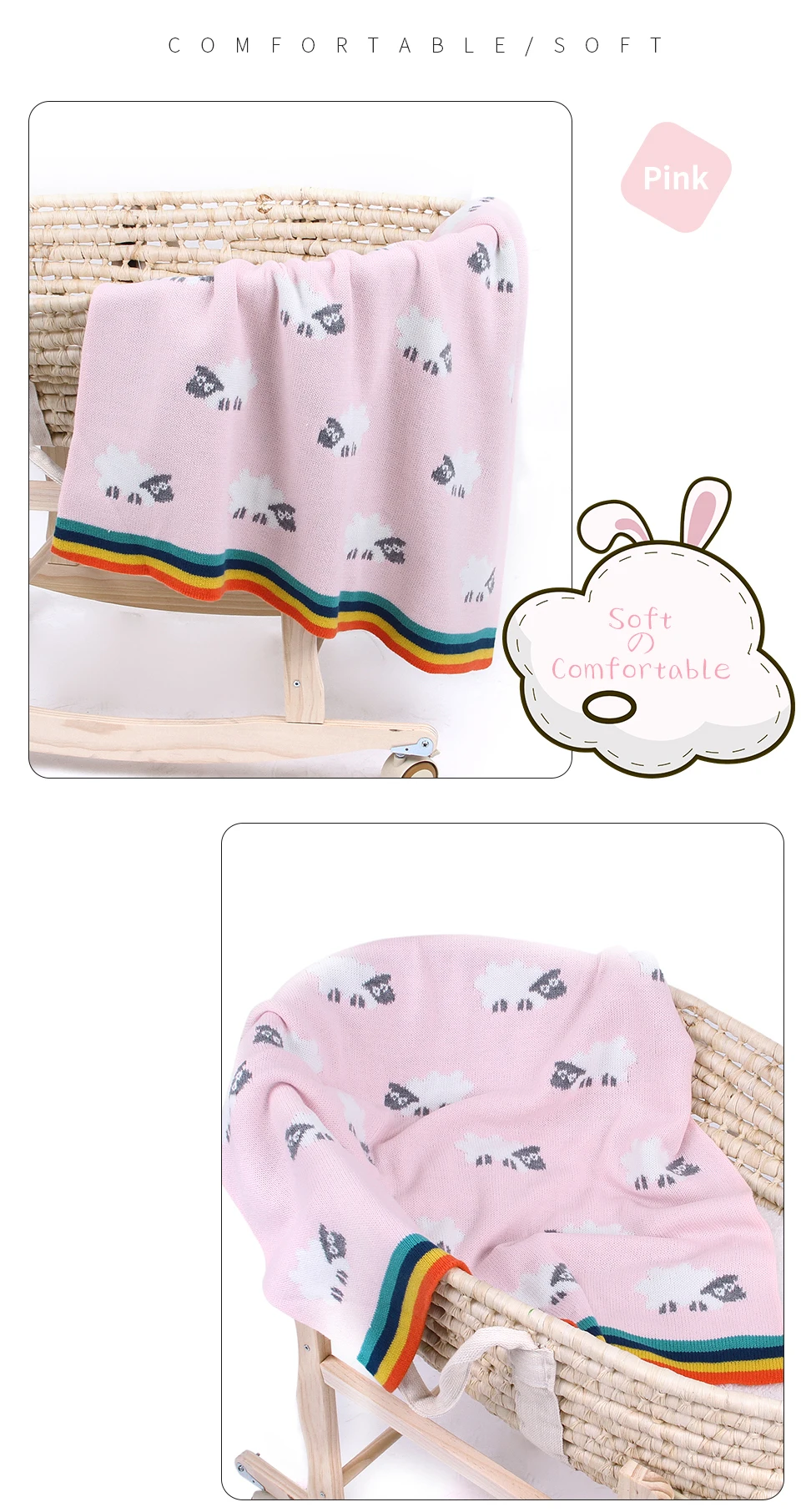 Cobertores do Bebê Macio dos Desenhos Dormirsack para Cobertores de Cama do Carrinho Super Animados Malha Recém-nascidos Bebes Swaddle Envoltório 100*75cm Crianças Colchas 12 High Quality Mamãe e Bebê