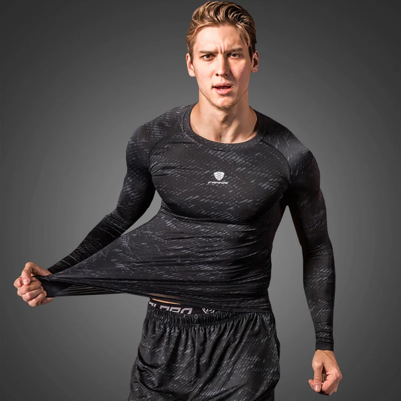 Herren Kurzarm Funktionsshirt Kompression T-Shirt Sporthemd Fitness Lauf Tee Top 