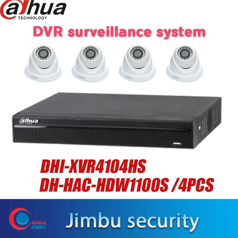 Система видеонаблюдения dahua kit cctv Hdcvi 1080P 4 канала рекордер шт.|Система наблюдения| |