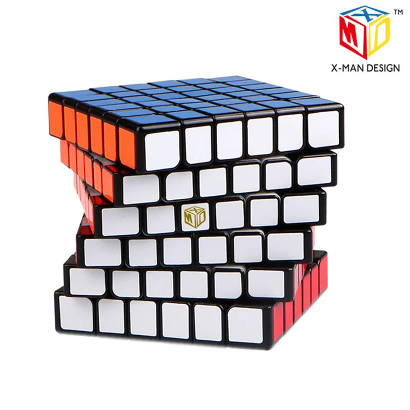 Qiyi X-MAN Shadow M 6x6x6Layer Магнитный скоростной куб магический куб XMD Shadow Mofangge волшебный куб пазл игрушки для детей