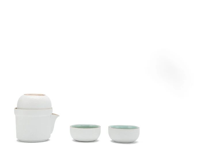 LUWU керамический чайник с 3 чашками чайные наборы портативный чайный набор для Путешествия Посуда для напитков