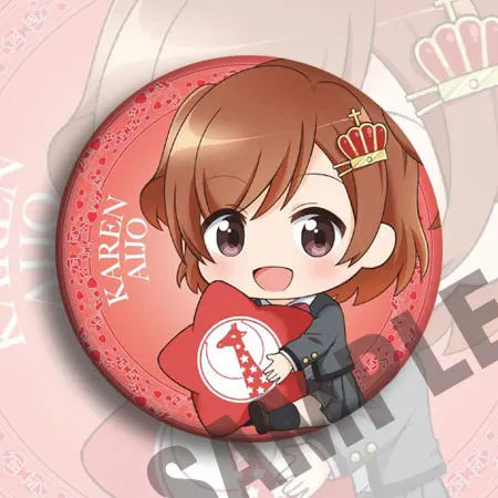 Значок, 1 шт., 58 мм, Revue Starlight Kaoruko Nana Daiba Saijo Claudine Tendou Maya, брошь, значки, акриловая брошь