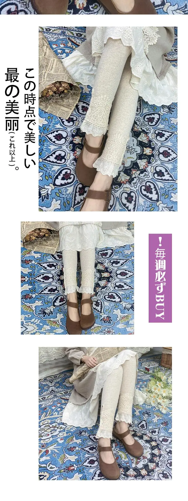 compression leggings Autumn Winter Cotton Knitted Leggings Women Thick Lace Up Bow High Waist Cotton Elastic Waist Female Kawaii Basic Leggings Z035 brown leggings