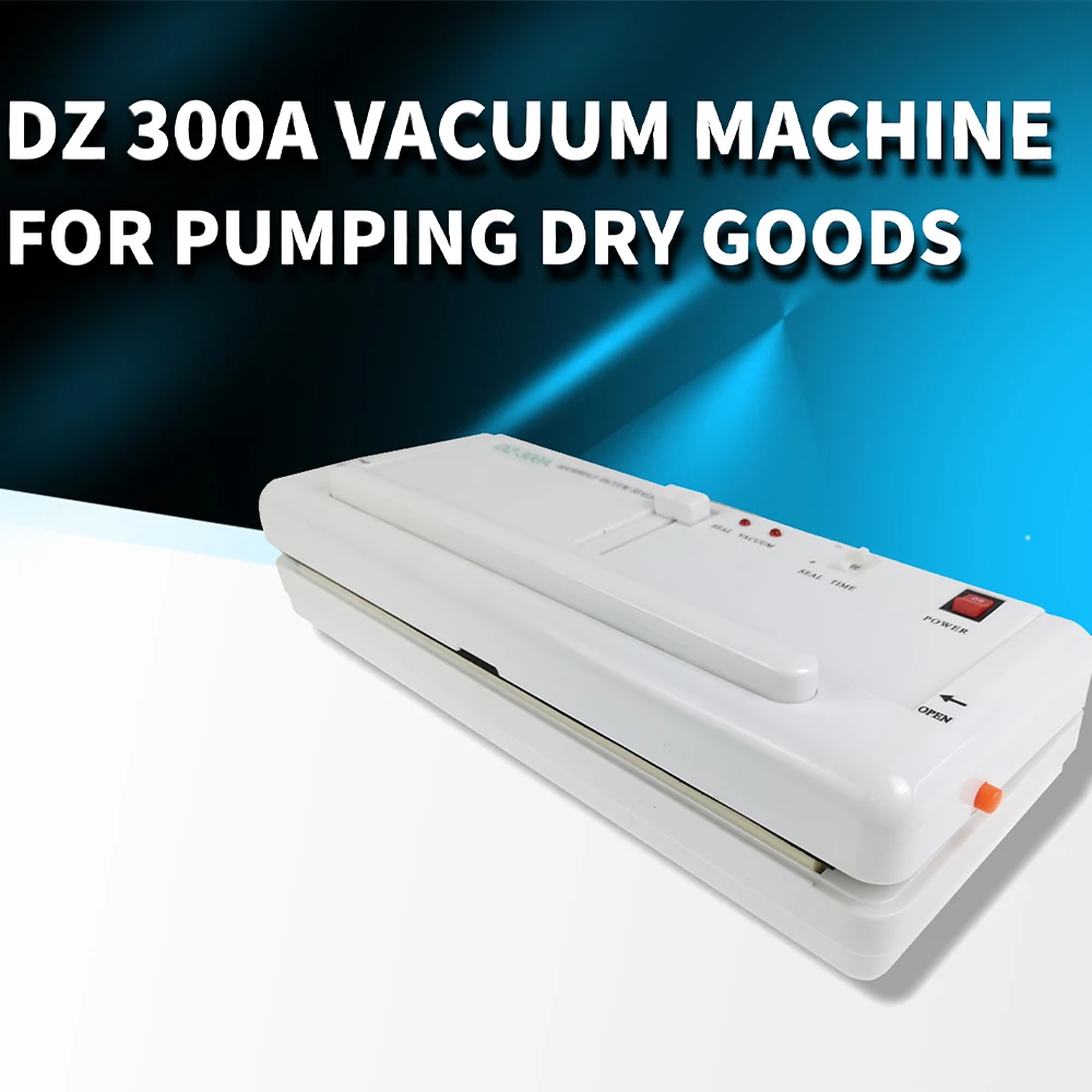 

Small Smooth Bag Vacuum Packaging Machine Food Preservation Vacuum Machine Multifunctional Vacuum Packaging Machine DZ-300A