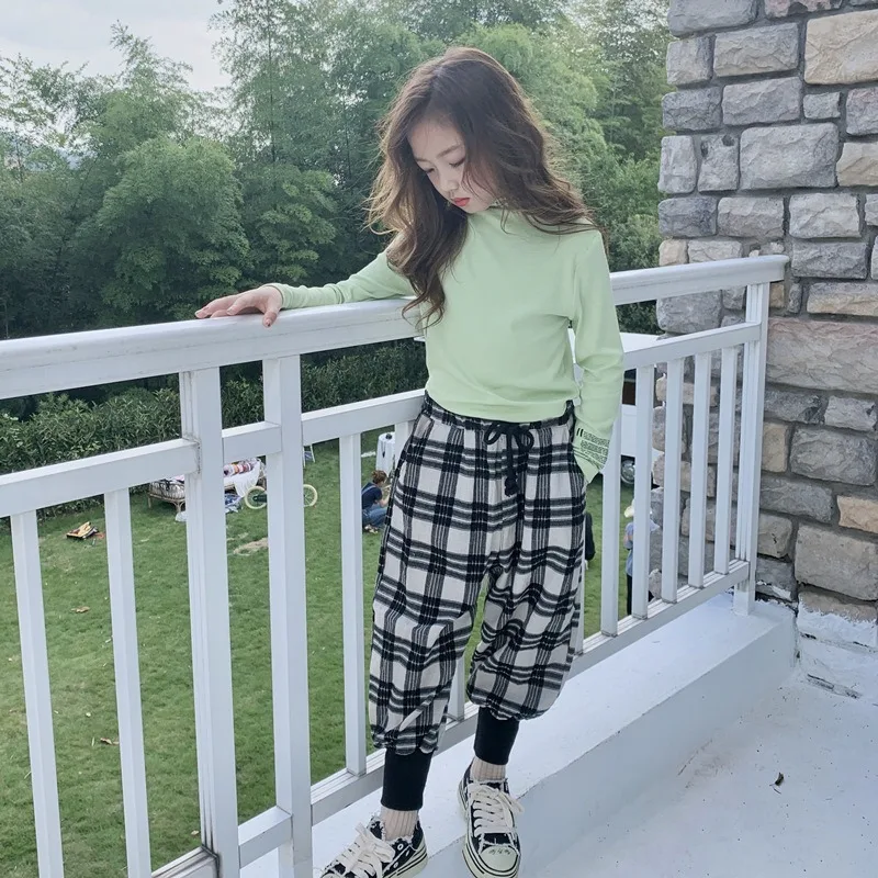 Winter Girls Plus Velvet Trousers Children's Casual Pants Girls Ruffle Leggings Kids Clothes Girls 4 To 14